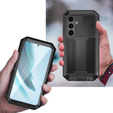 Armored case for Samsung Galaxy S25+ Plus, R-JUST, black
