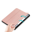 Case for Samsung Galaxy Tab S9 FE+ Plus, Smartcase with stylus space, pink rose gold