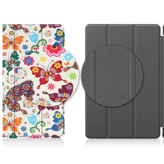 Case for Lenovo Tab M8 Gen 4 TB-300FU, Smartcase, Butterfly