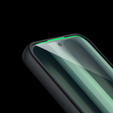 Case for Xiaomi Redmi Note 14 4G, for MagSafe, ERBORD Matt Case, black + Screen Glass