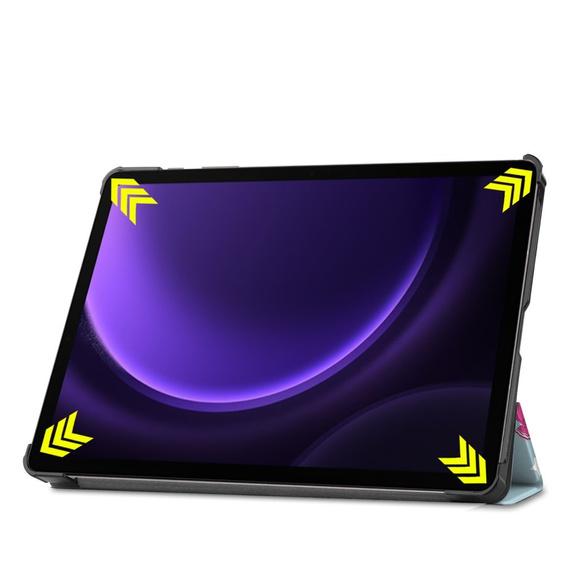 Case for Samsung Galaxy Tab S10 Lite / S10 FE / S9 FE, with flap, unicorn