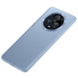 Leather case for Honor Magic 5 Pro, leather hybrid, blue