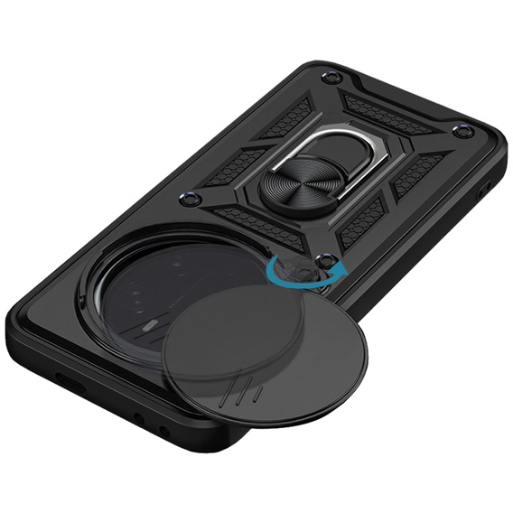 Case for Honor Magic 7 Pro, CamShield Slide, black