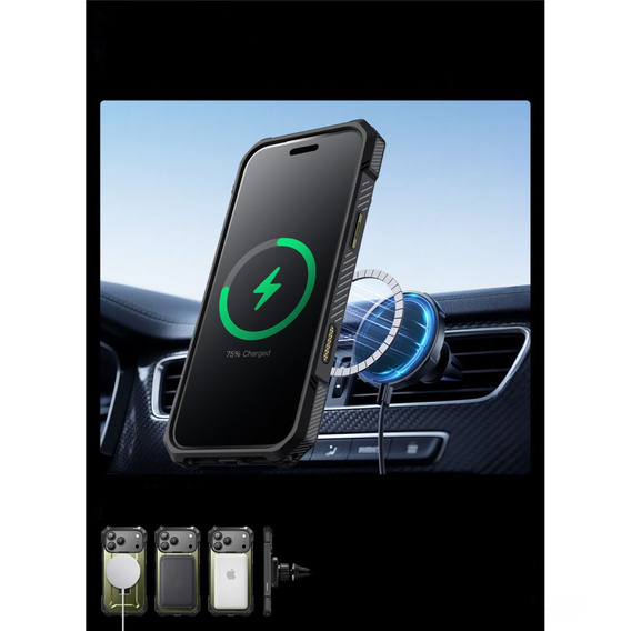 Supcase case for iPhone 17 Pro Max, Unicorn Beetle Grip Mag, Guldan