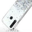 Case for Huawei Y6P, Glittery, transparent