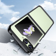 Case for Samsung Galaxy Z Flip 5 5G, Fusion Hybrid, transparent / black