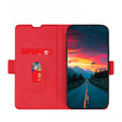 Flip case for Motorola Edge 30 Neo 5G, Wallet Thin Magnet, red