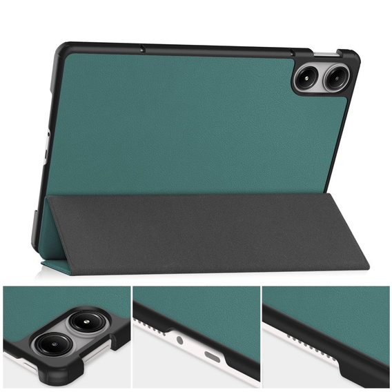 Case for Xiaomi Redmi Pad Pro / Xiaomi Poco Pad, Smartcase, green