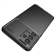 Case for Samsung Galaxy A13 4G, Carbon Gel, black