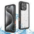 IP68 Waterproof Case for iPhone 16 Pro, black