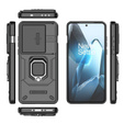 Case for OnePlus 13, KickStand Camera Lens, black