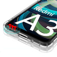 Case for Xiaomi Redmi A3, Dropproof, transparent