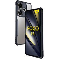 Case for Xiaomi Poco F6, AntiDrop Hybrid, black