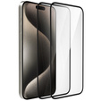 2x Ceramic ERBORD Hybrid Glass for iPhone 15 Pro