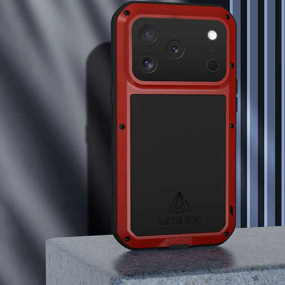 Armoured case with tempered glass for iPhone 17 Pro Max