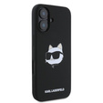 Karl Lagerfeld Silicone Choupette Head Print Case for iPhone 16