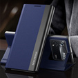 Flip case for Xiaomi Poco M4 Pro 4G, Side Magnetic, dark blue
