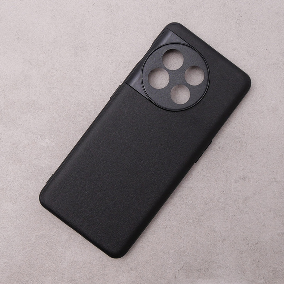 Leather case for OnePlus 11 5G, leather hybrid, black