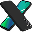 Case for Samsung Galaxy S21 FE, Silicone Lite, black