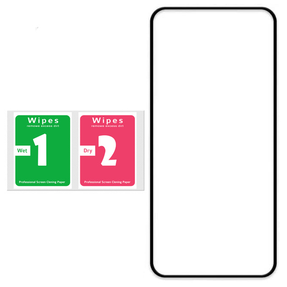 3D Tempered Glass for Nothing Phone 1, black