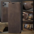 ERBORD Vintage wallet case with flap for iPhone 17 Pro Max
