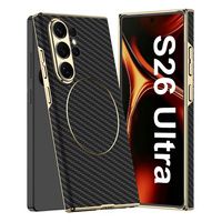 GKK Nickel Ring Leather magnetic case for Samsung Galaxy S26 Ultra