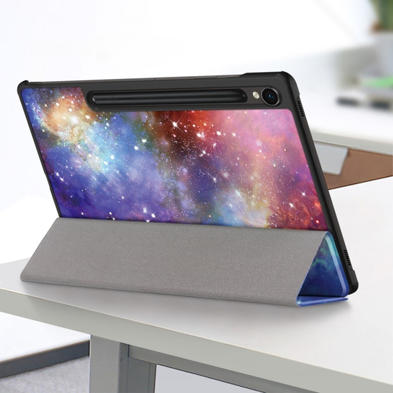 Case for Samsung Galaxy Tab S9, Smartcase Hybrid Pen Slot, galactic