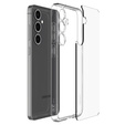 Spigen case for Samsung Galaxy S24 FE, Ultra Hybrid, transparent + 9H Tempered Glass