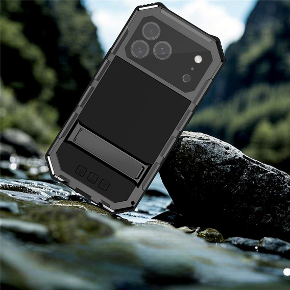 R-JUST armoured case with stand for iPhone 17 Pro Max