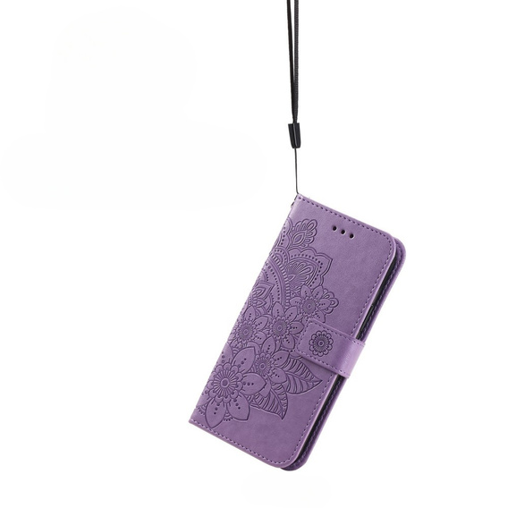 Flip case for Samsung Galaxy A14 4G/5G, Mandala Flower, purple