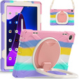 Children's case for Lenovo Tab M10 10.1 Gen 3, armored with strap, multicolor