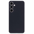 Case for Samsung Galaxy S24 FE, Aramid Fiber Cover, black