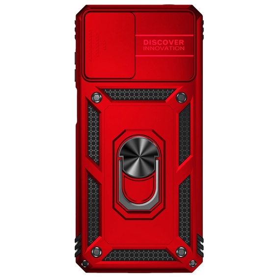 Case forMotorola Moto G22, CamShield Slide, red