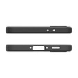 Spigen case for Samsung Galaxy A56 5G, Liquid Air, black + 9H Tempered Glass