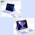Case + keyboard iPad Air 10.9 4 2020 / 5 2022, Touchpad, purple