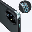 Case for Honor 200 Pro 5G, Fusion Hybrid, transparent / black