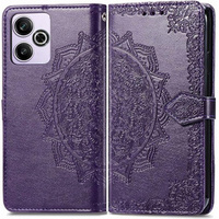 Flip case for Xiaomi Redmi 13, Mandala, purple