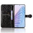 Flip case for Xiaomi Redmi Note 14 4G, Wallet Rhombus, black