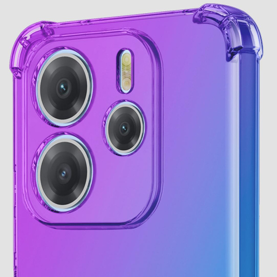 Case for Xiaomi Redmi Note 14 4G, Gradient Dropproof, Purple / blue