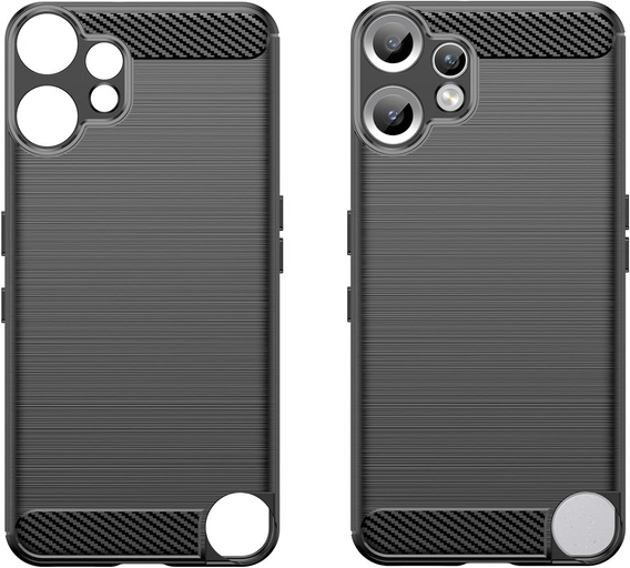 Case for CMF Nothing Phone 2 Pro, Carbon, black