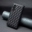 Flip case for Samsung Galaxy A56, Wallet, BINFEN COLOR, black
