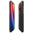 Spigen Case for iPhone 16 Pro Max, Enzo Aramid MagSafe, carbon black + 9H Tempered Glass