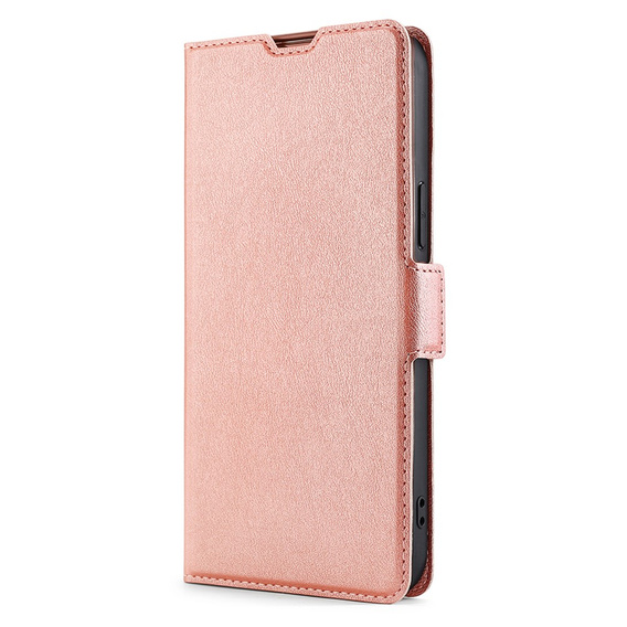 Flip case for Xiaomi 12 Pro, Wallet, pink rose gold