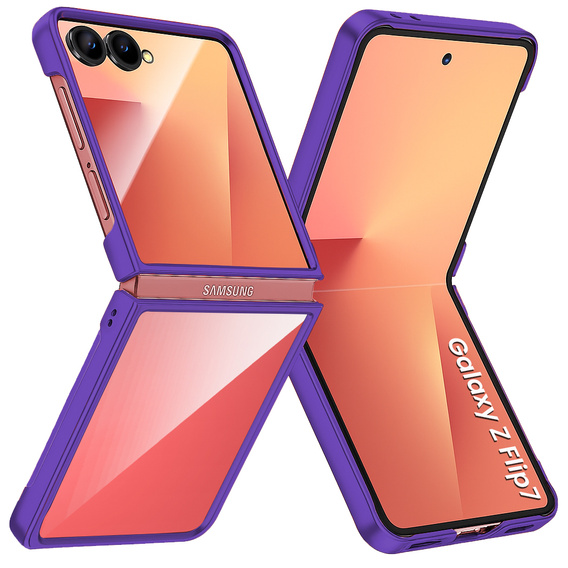 Case with glossy finish for Samsung Galaxy Z Flip7