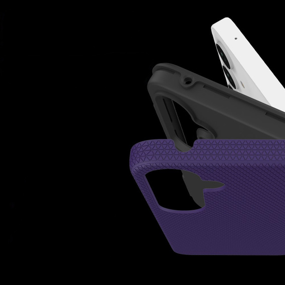 Armored Case for Samsung Galaxy A35 5G, Dual Armored, purple