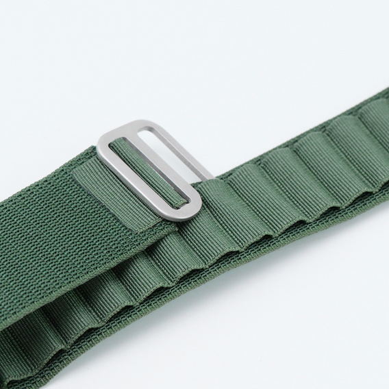 Nylon Strap for Apple Watch 1/2/3/4/5/6/7/8/SE/ULTRA 42/44/45/49mm, Green