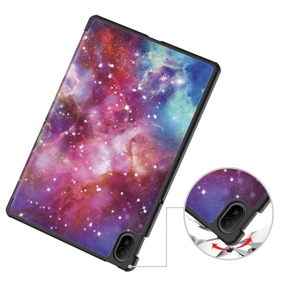 Case for Huawei MatePad SE 11 2024, Smartcase, galaxy