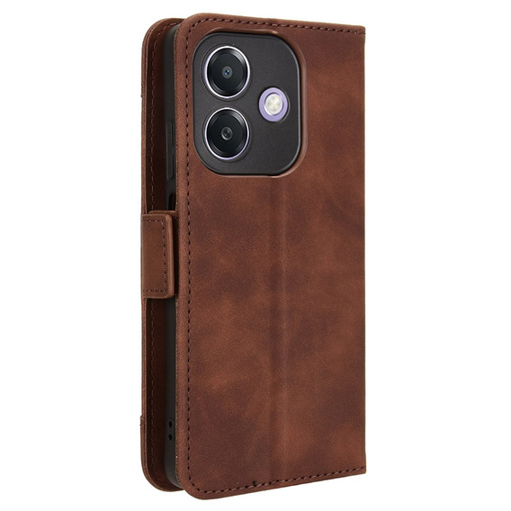 Flip case for Oppo A40 / Oppo A40m, Card Slot, brown