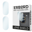 2x ERBORD tempered glass for camera to Huawei Nova 10 4G