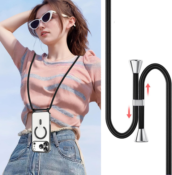 Electro MagSafe case with lanyard for iPhone 17 Pro Max